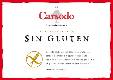 Productos sin Guten
