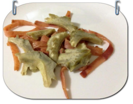 Alcachofas con jamón