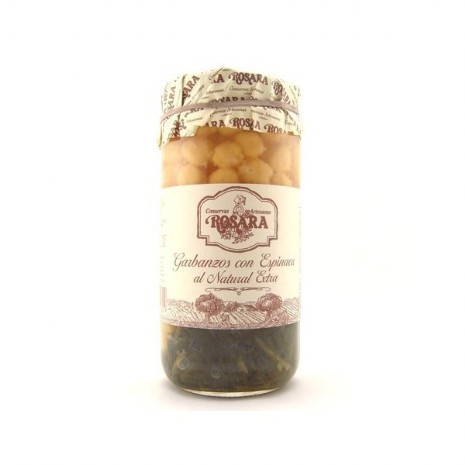 Garbanzos con espinacas de Rosara