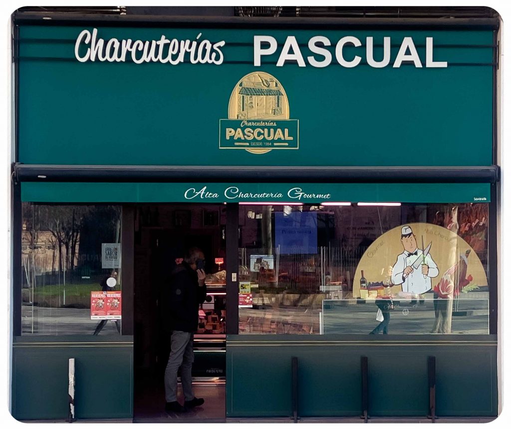 Tienda Charcuterias Pascual en Zaragoza especialistas en jamon